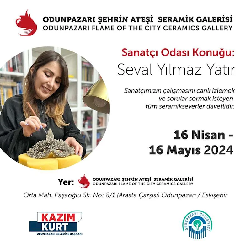 ŞEHRİN ATEŞİ GALERİSİ SEVAL YILMAZ YATIR’I KONUK EDECEK