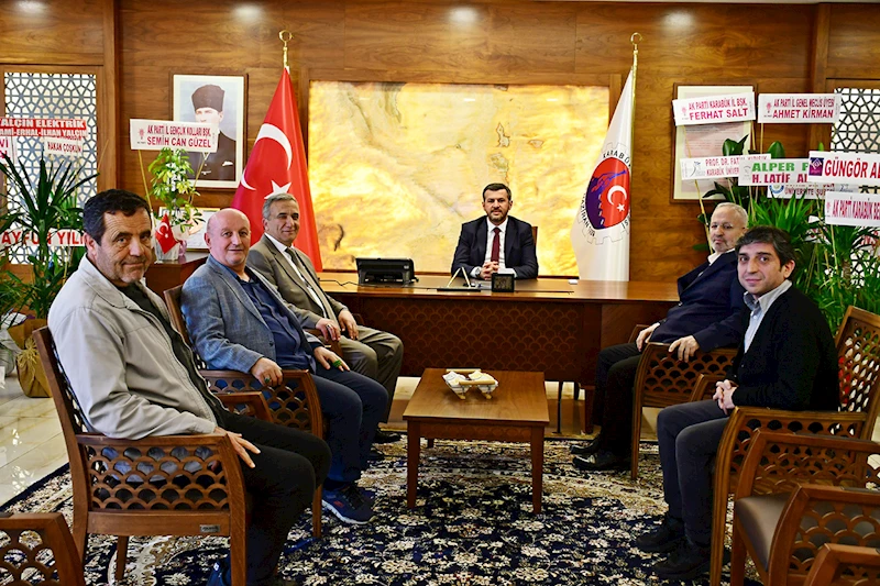 KARES AVM Yönetiminden Belediye Başkanımız Özkan Çetinkaya’ya Ziyaret
