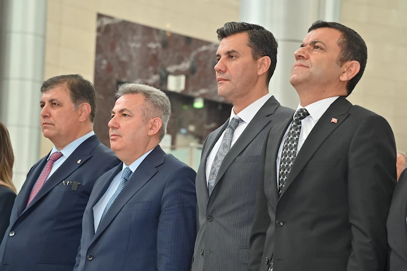 Başkan Zeyrek, Uluslararası Doğaltaş ve Teknoloji Fuarının Açılışına Katıldı