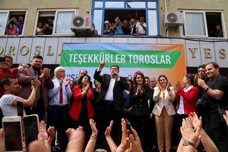 TOROSLAR’IN YENİ BAŞKANI ABDURRAHMAN YILDIZ, MAZBATASINI ALDI