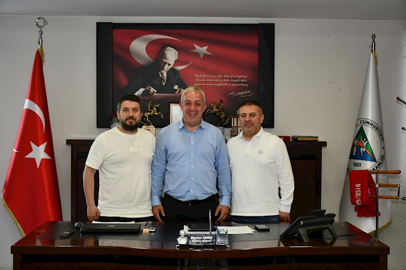BELEDİYE BAŞKANIMIZ SAYIN BİLGEHAN ERDEM’İ, ARTVİN HOPASPOR BAŞKANI SN. İBRAHİM KOYUNCU VE YÖNETİMİ ZİYARET ETTİ