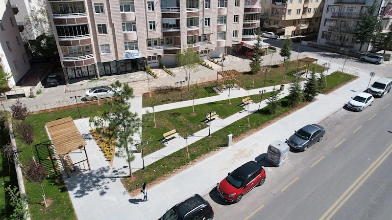 AHİ EVRAN MAHALLESİ NURSULTAN NAZARBAYEV CADDESİ’NDEKİ PARK HİZMETE SUNULDU