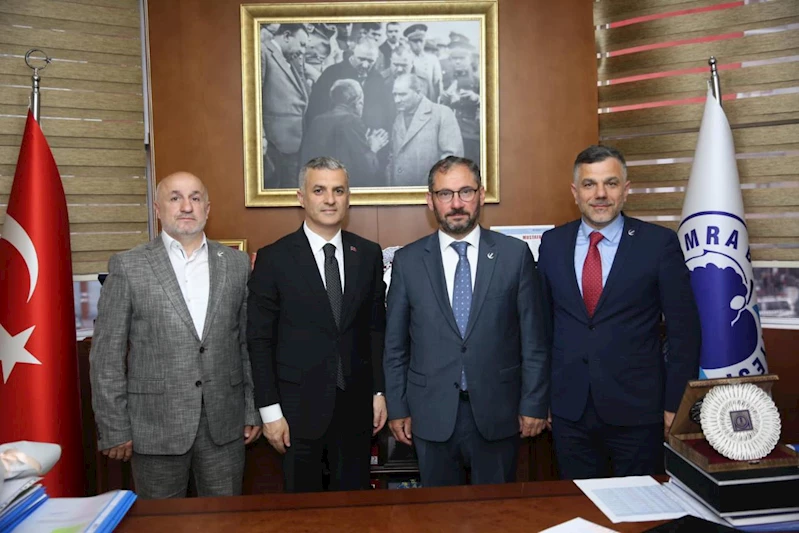 YENİDEN REFAH PARTİSİ YÖNETİMİNDEN BAŞKANIMIZA HAYIRLI OLSUN ZİYARETİ
