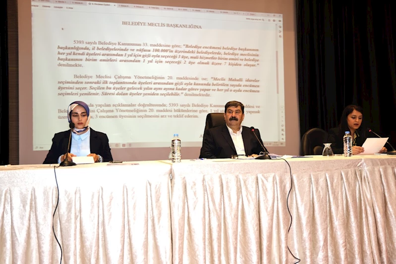 TOROSLAR BELEDİYESİNDE YENİ DÖNEMİN İLK MECLİS TOPLANTISI YAPILDI
