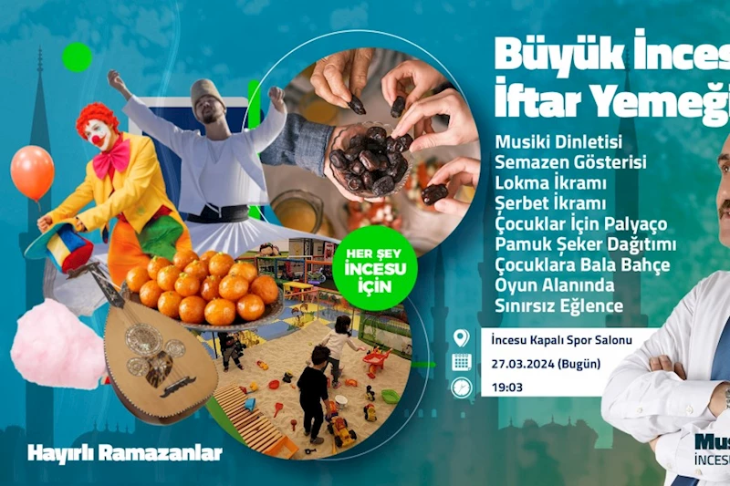Birlik ve beraberlik içerisinde hep birlikte İNCESU... Akşam görüşmek