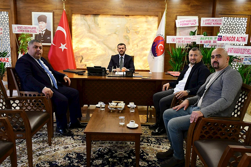 Çakıltepe, Acar ve Gökdoğan’dan Belediye Başkanımız Özkan Çetinkaya’ya Ziyaret