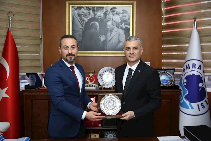 MAKİNE MÜHENDİSLERİ ODASINDAN BAŞKANIMIZA ZİYARET