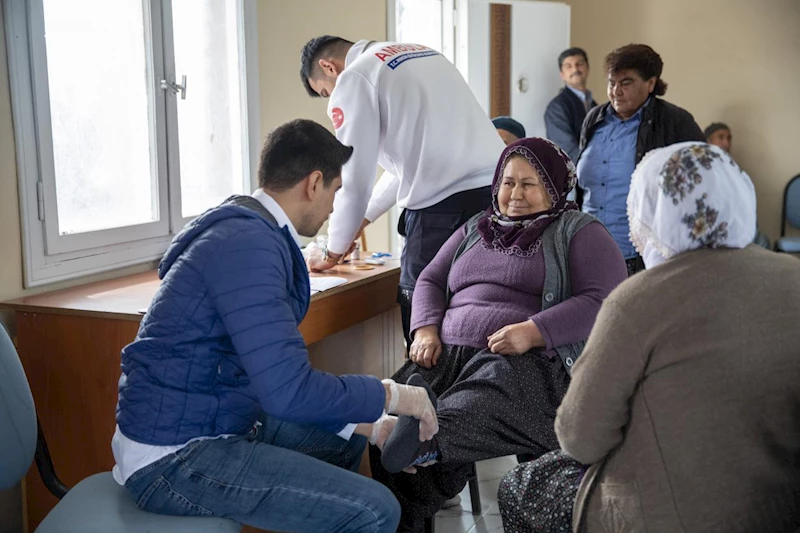 Büyükşehir Gezici Sağlık Aracı’nın Bir Durağı Da Ulaş Köyü Oldu