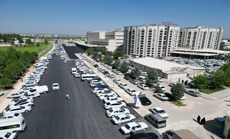 Hastane Yolunda Afalt Çalışması Tamamlandı