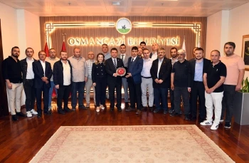Başkan Aydın, Osmangazililerle Bir Araya Geldi