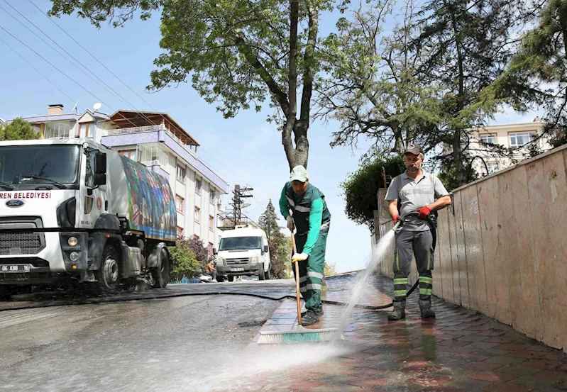 Bahar temizliğiyle pırıl pırıl Keçiören