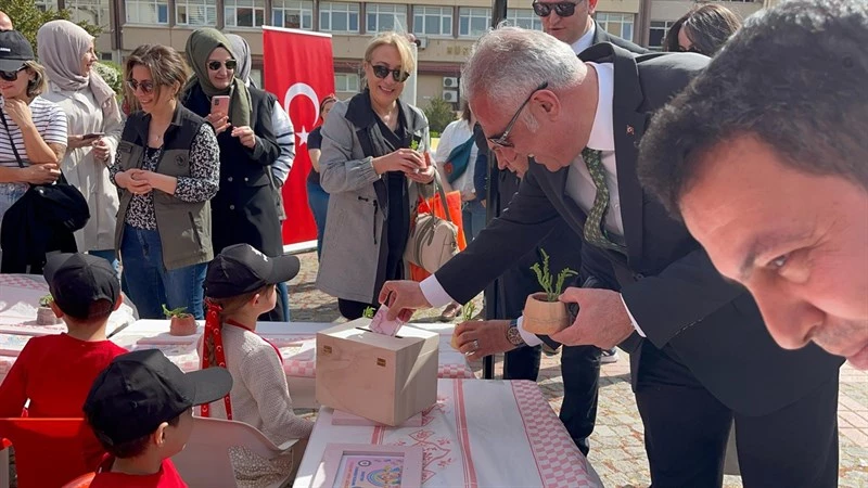 Sinop’ta Minik Öğrencilerden Anlamlı Proje