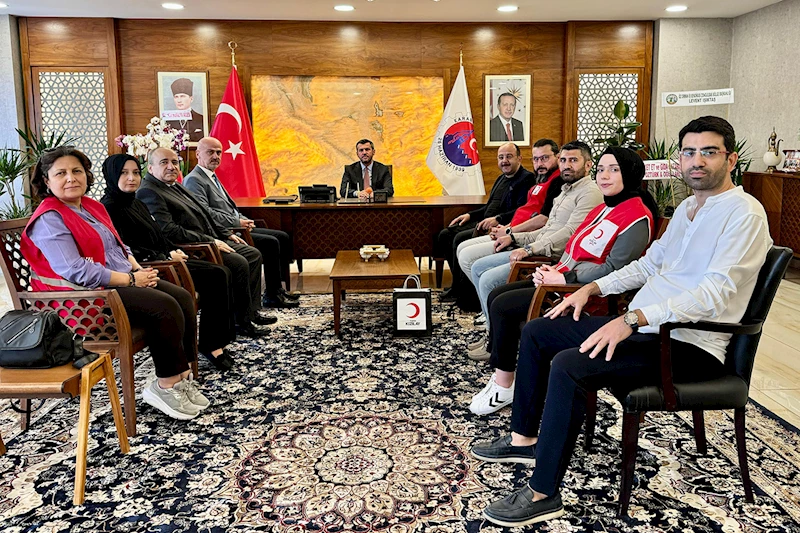 Kızılay Karabük Şubesinden Belediye Başkanımız Özkan Çetinkaya’ya Ziyaret