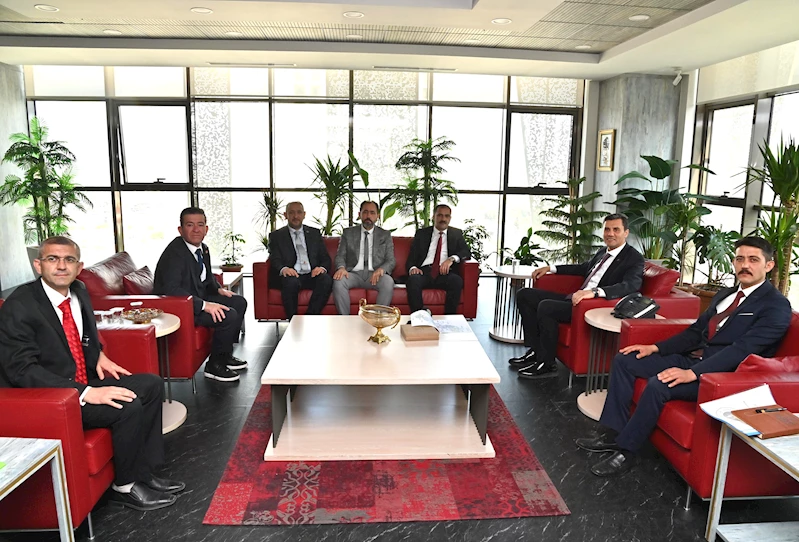 Demirci Heyetinden Başkan Zeyrek’e Ziyaret