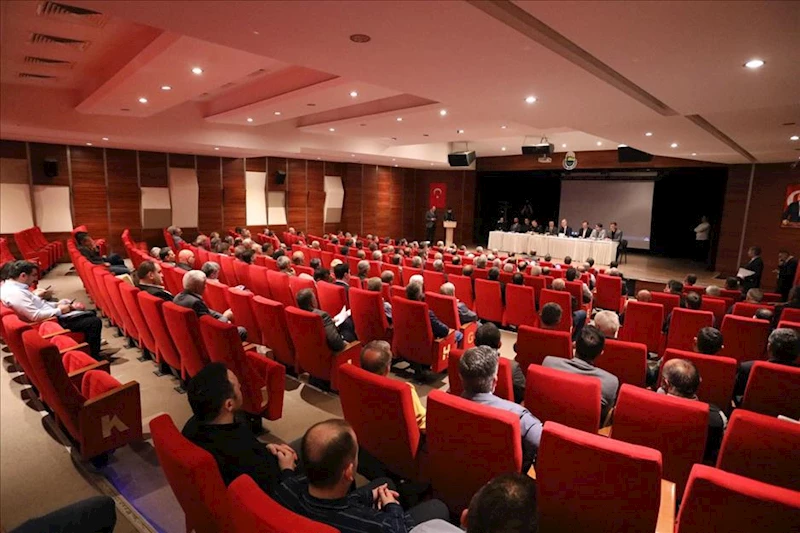 Muhtarlarla Yeni Dönemin İlk Toplantısı Yapıldı