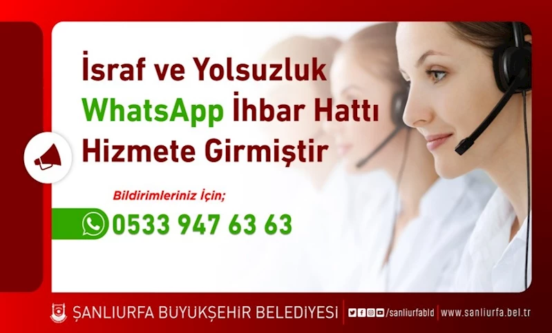 İsraf Ve Yolsuzluk İhbar Hattı Hizmete Girdi
