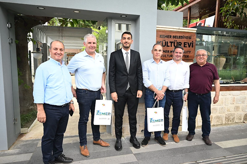 Olympos Teleferik misafirlerinden Kültür Evi’ne ziyaret