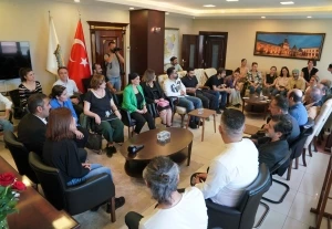 DBB Eş Başkanları tebrikleri kabul etti