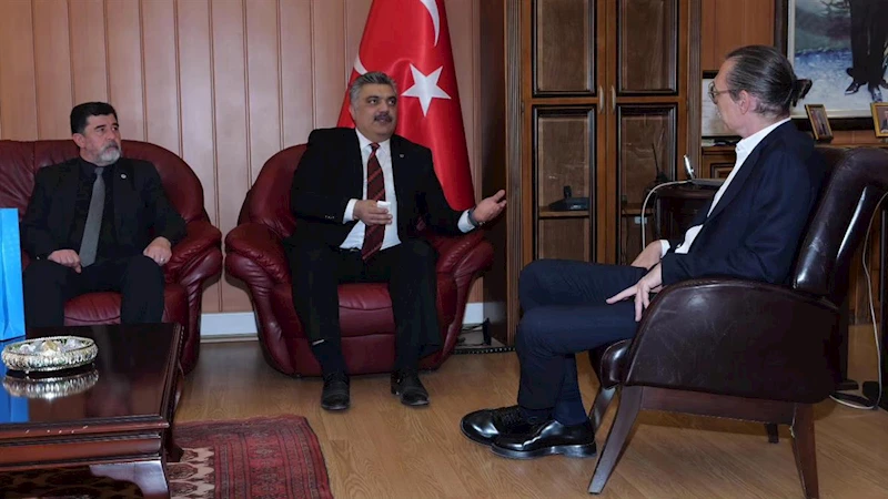 GAZİ VE ŞEHİT YAKINLARI İLE VATANSEVER KAMU GÖREVLİLERİ KONFEDERASYONU, BAŞKAN BEŞİKÇİOĞLU´NU ZİYARET ETTİ.