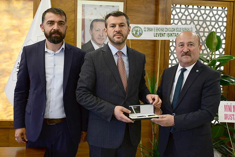 Öz Orman İş Sendikası Karabük Bölge Temsilciliğinden Belediye Başkanımız Özkan Çetinkaya’ya Ziyaret