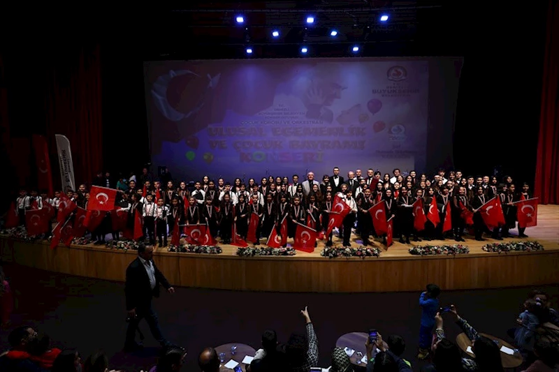 DENİZLİ’DE 23 NİSAN COŞKUSU BAŞLADI