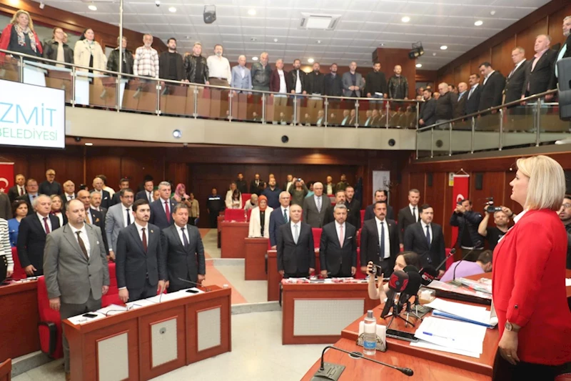 İZMİT BELEDİYE MECLİSİNDE KOMİSYONLAR BELİRLENDİ