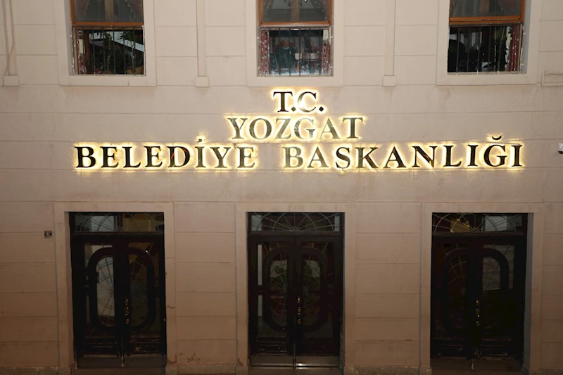 BELEDİYEMİZ TABELASINA T.C. İBARESİ EKLENDİ