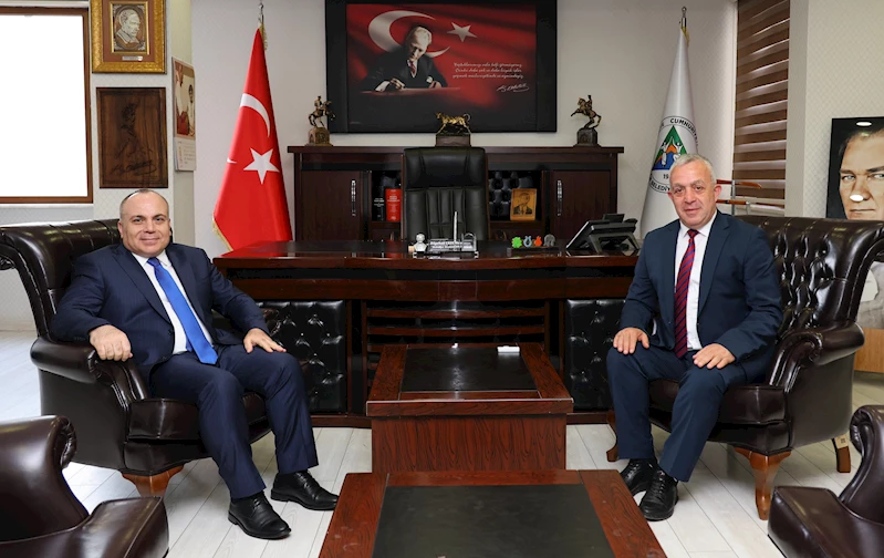 VALİ CENGİZ ÜNSAL, BELEDİYE BAŞKANI BİLGEHAN ERDEM