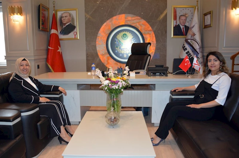 Kaymakam Özlem Kılıçtürk, Başkan Seyhan Kılınçarslan’a Hayırlı Olsun Ziyaretinde Bulundu
