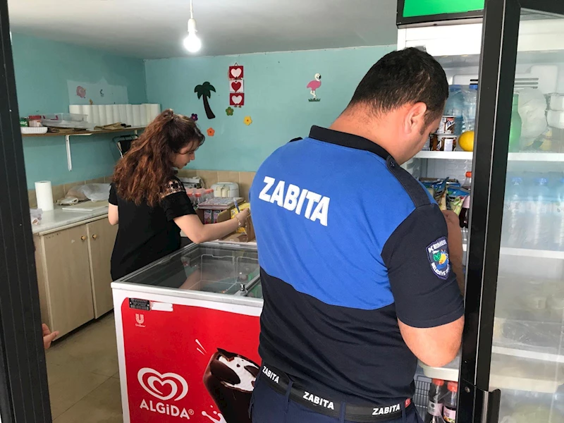 Zabıtadan okul kantinlerinde denetim