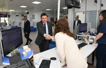 Başkan Aydın Mesaiye Personeli Ziyaret Ederek Başladı