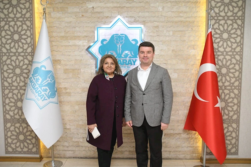 AK PARTİ GENEL MERKEZ YEREL YÖNETİMLER BAŞKAN YARDIMCILARINDAN BAŞKAN DİNÇER’E TEBRİK ZİYARETİ