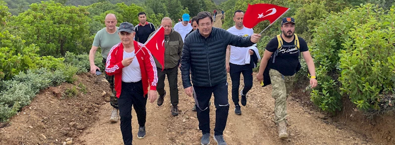 Başkan Erkek, 57. Alay Vefa Yürüyüşüne Katıldı