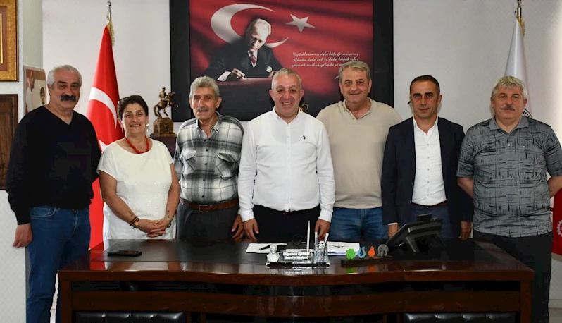 CHP İL DİSİPLİN KURULUNDAN BAŞKAN ERDEM’E ZİYARET