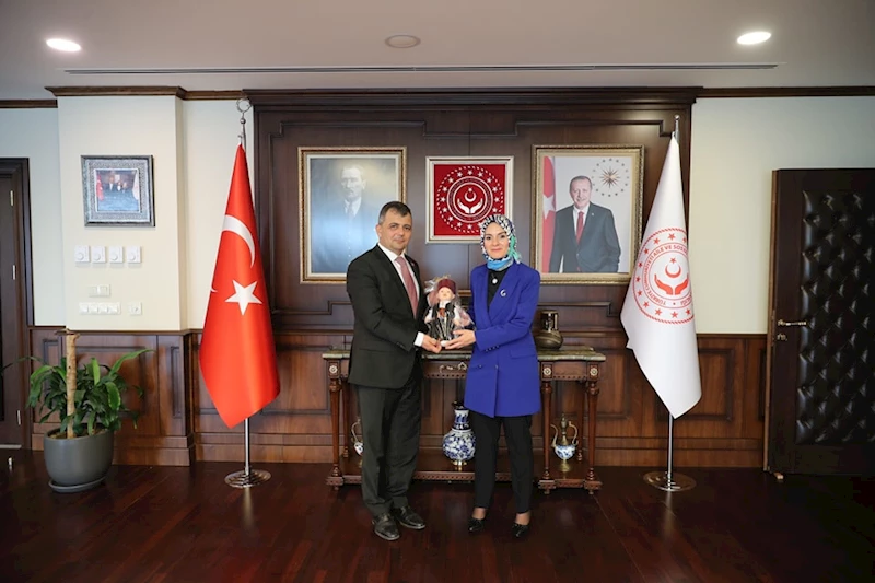 Belediye Başkanımız Serkan Koyuncu’dan Emirdağlı Bakanımıza Ziyaret