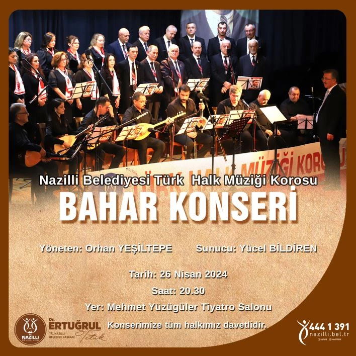 Türk Halk Müziği Korosundan Bahara Merhaba konseri