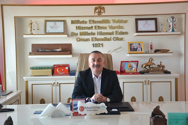 Belediye Başkanımız Mehmed Öztürk’ün 23 Nisan Ulusal Egemenlik ve Çocuk Bayramı Kutlama Mesajı