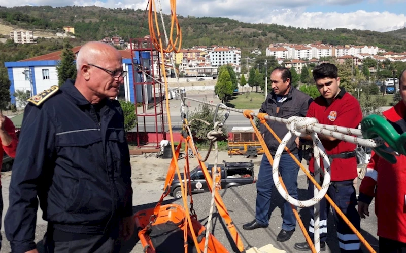 İTFAİYE EKİPLERİMİZ EĞİTİM TATBİKATLARINI SÜRDÜRÜYOR