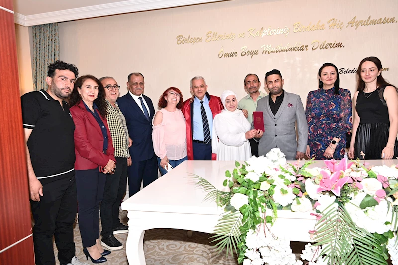 Başkan Şahin İlk Nikâhını Kıydı