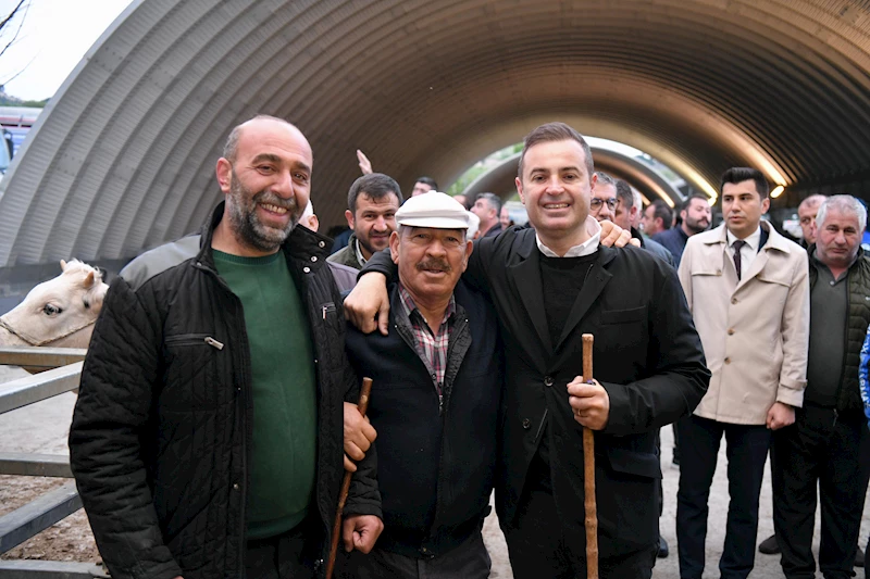 Başkan Akın, Hayvan Pazarının Şartlarını İyileştirecek