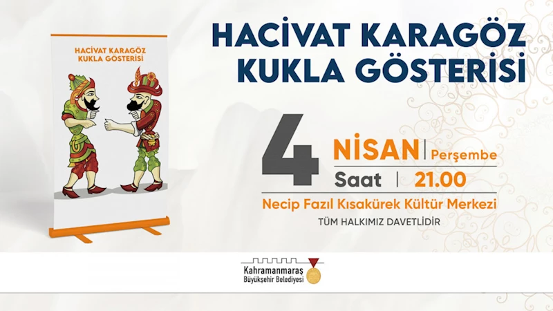 Hacivat Karagöz Gösterisi Minikler İçin Sahne Alacak