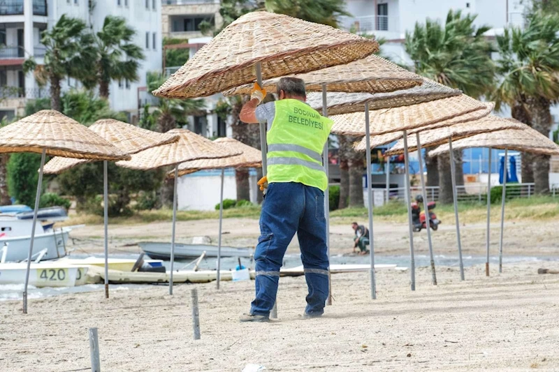 HALK PLAJLARINDA SEZON HAZIRLIKLARI