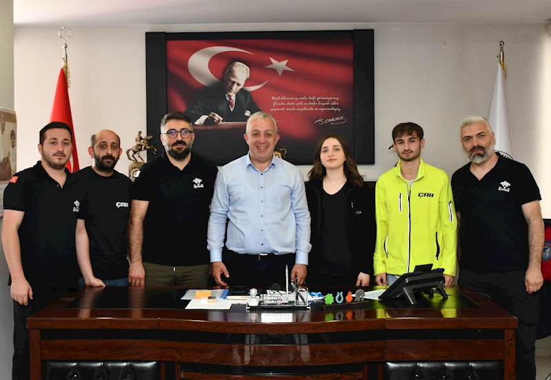 BELEDİYE BAŞKANIMIZ SAYIN BİLGEHAN ERDEM’İ, ÇORUH ARAMA KURTARMA (ÇAK) YÖNETİMİ ZİYARETTE BULUNDU