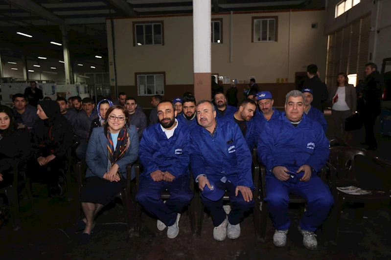 ŞAHİN: “BU BÜYÜK AİLENİN EN ÖNEMLİ PARÇASI EMEKÇİ KARDEŞLERİMİZDİR”