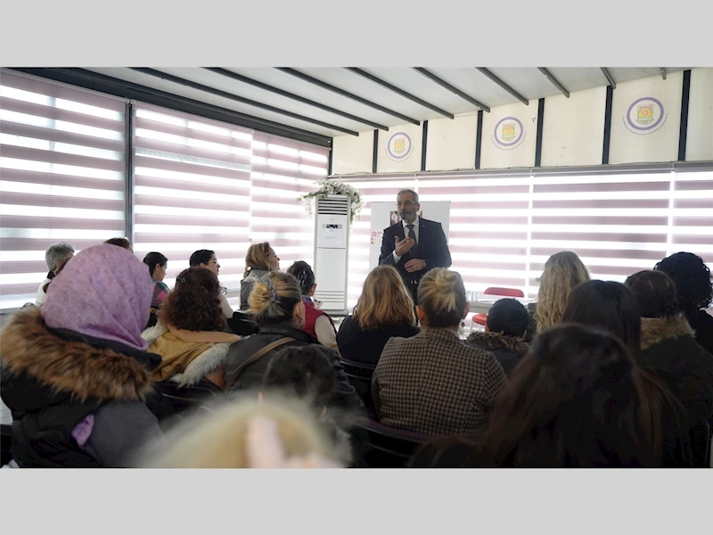 SAĞLIKTA ÇIĞIR AÇAN TARSUS BELEDİYESİ, KADINLAR İÇİN BİLİNÇLENDİRME SEMİNERİ DÜZENLEDİ!