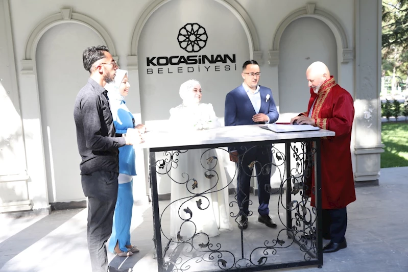KOCASİNAN’DA ‘04.04.2024’ TARİHİNDE 24 NİKAH KIYILDI