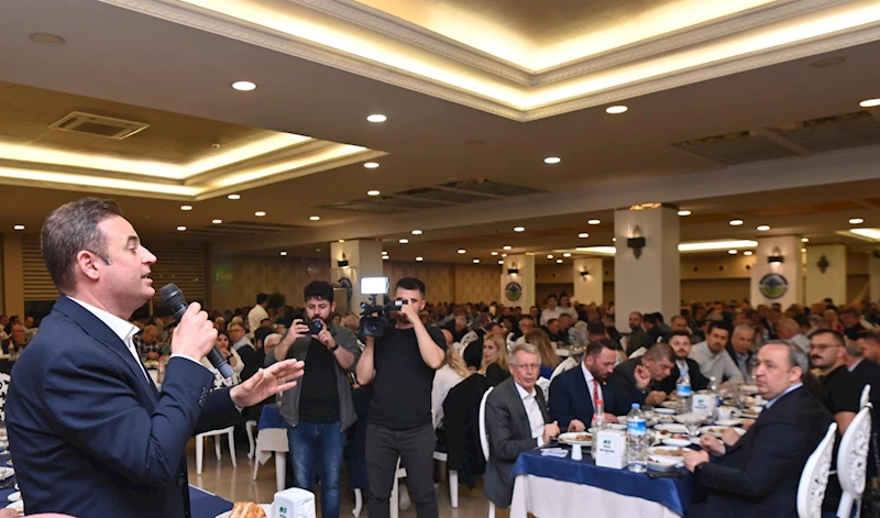Başkan Akın’ın İlk İlçe Ziyareti Baba Ocağı Gönen’e