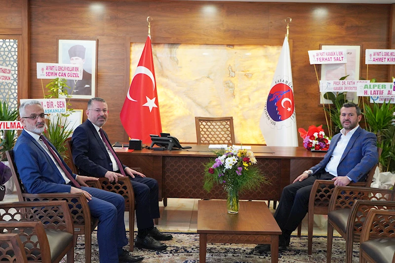Rektör Kırışık’tan Başkan Çetinkaya’ya Ziyaret