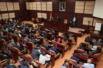 BAŞKAN ÜNLÜCE YÖNETİCİLERLE BULUŞTU