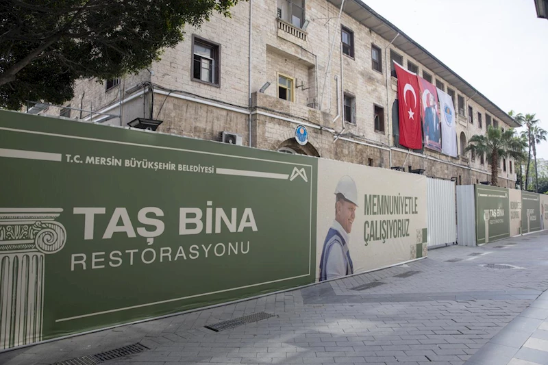 Mersin’in Simge Yapısı Taş Bina ‘Kent Müzesi’ Oluyor